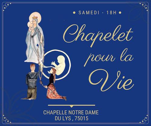 Image de l’article "Chapelet pour la Vie à Paris"
