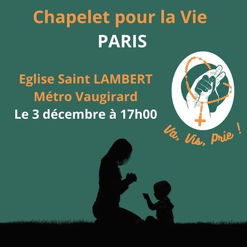 Image de l’événement "Chapelet à l’église Saint Lambert, Paris 15ème"