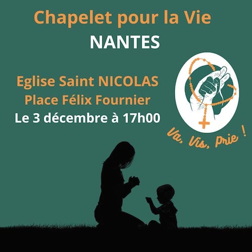 Image de l’événement "Chapelet à la basilique saint Nicolas, Nantes"